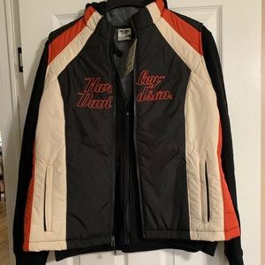 Harley Davidson jacket with vest